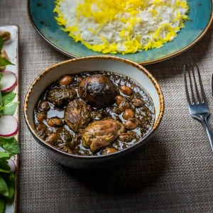 Chelo Ghormeh Sabzi
